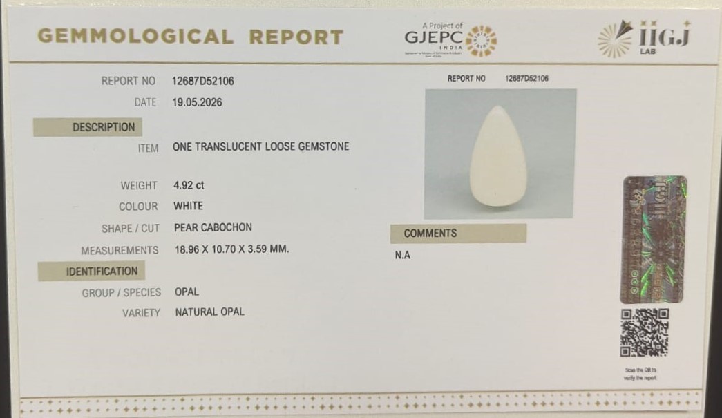 OPAL 4.92 Ct.