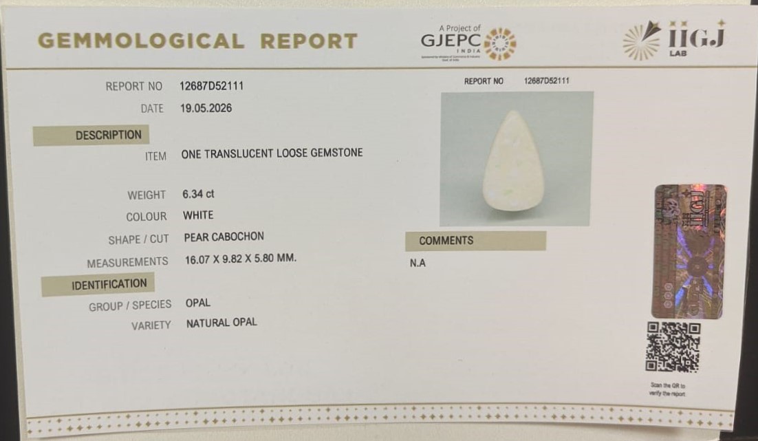OPAL 6.34 Ct. OPAL 6.34 Ct.