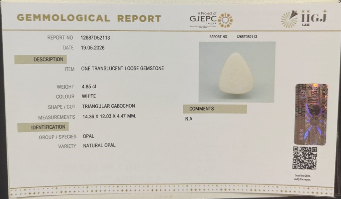 OPAL 4.85 Ct. OPAL 4.85 Ct.