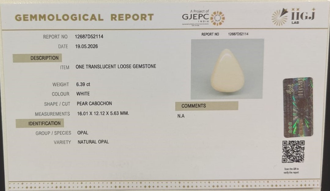 OPAL 6.39 Ct. OPAL 6.39 Ct.
