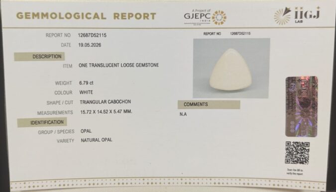 OPAL 6.79 Ct.