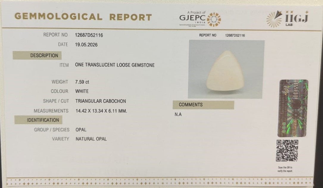 OPAL 7.59 Ct.
