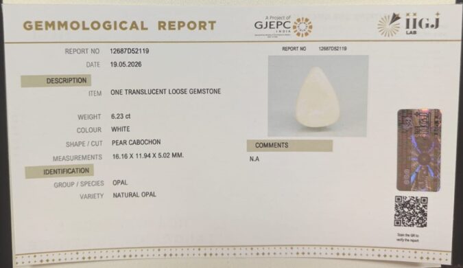 OPAL 6.23 Ct.
