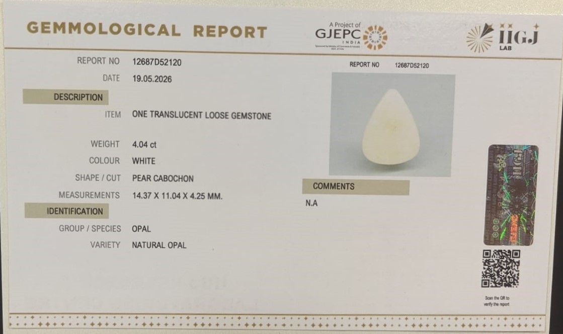 OPAL 4.04 Ct. OPAL 4.04 Ct.