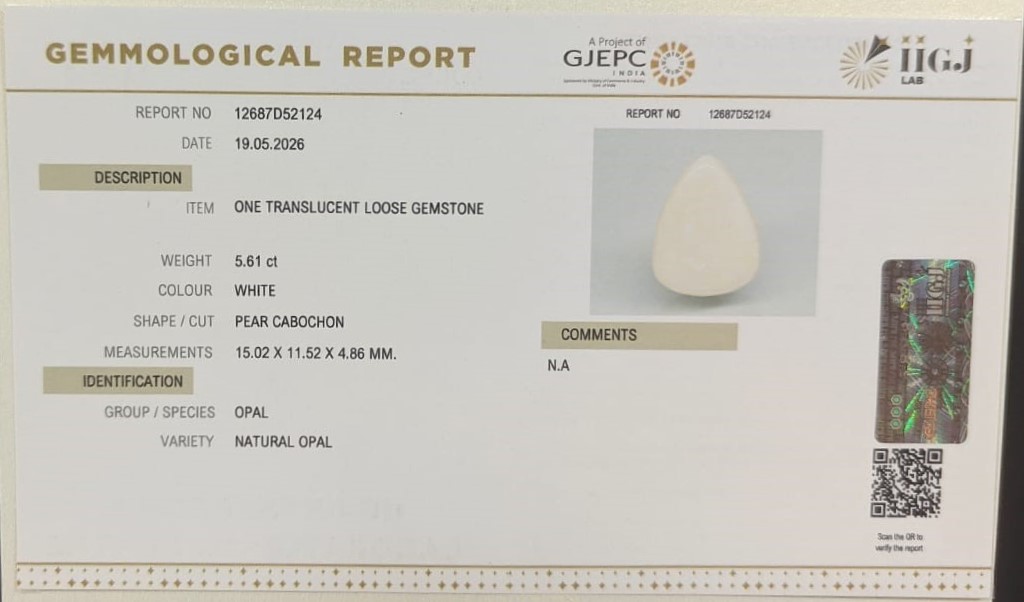OPAL 5.61 Ct.