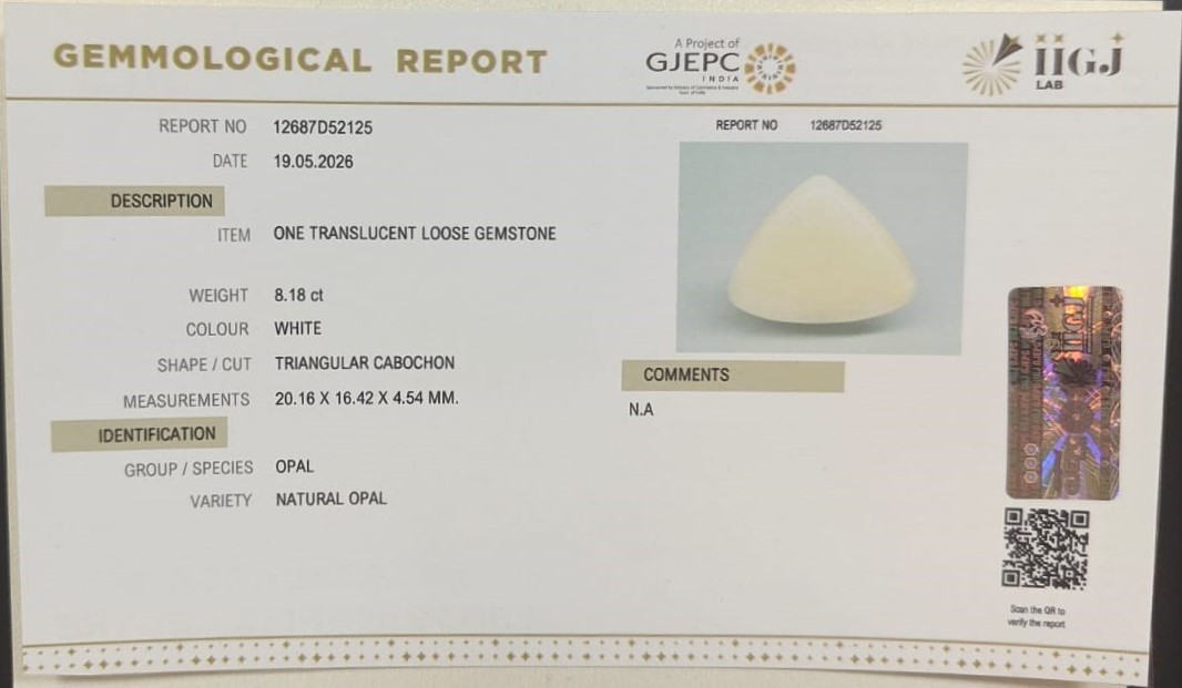 OPAL 8.18 Ct.