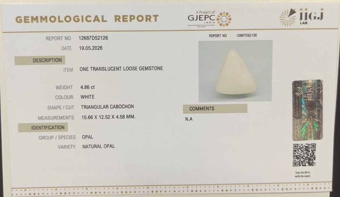 OPAL 4.86 Ct.