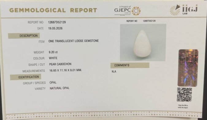 OPAL 9.2 Ct.