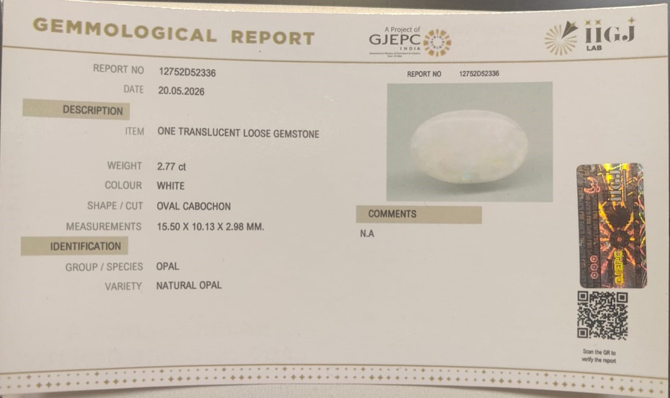 OPAL 2.77 Ct.