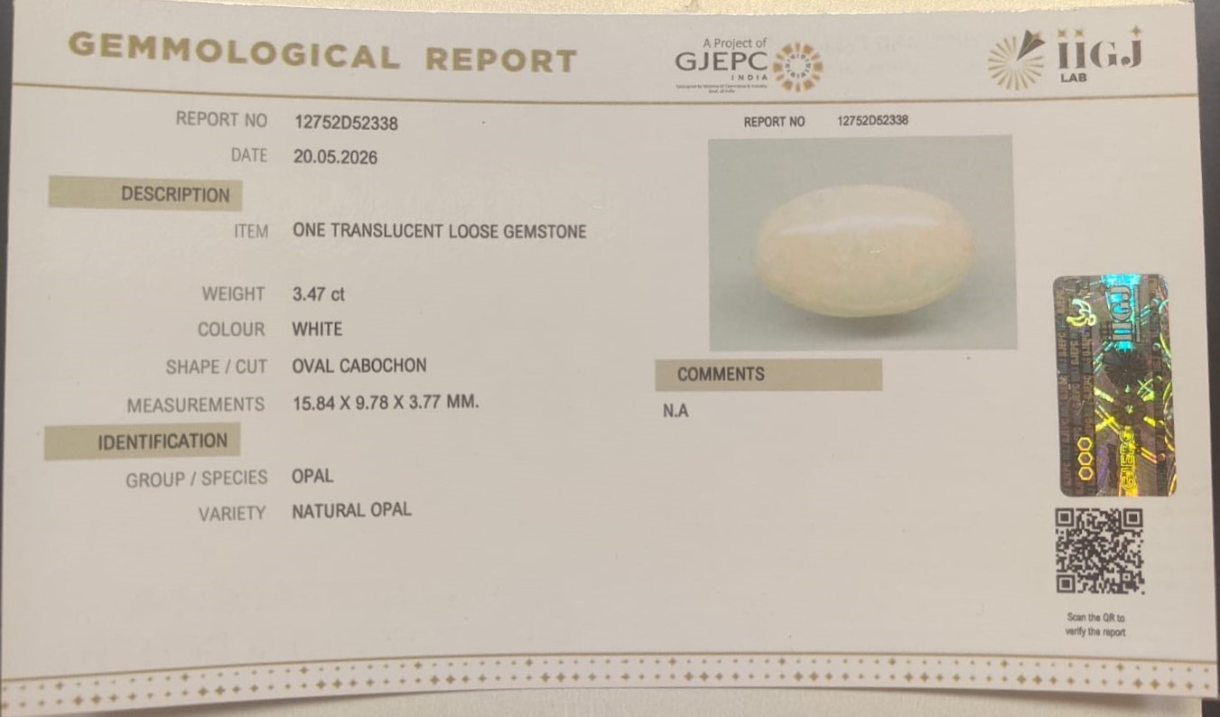 OPAL 3.47 Ct.