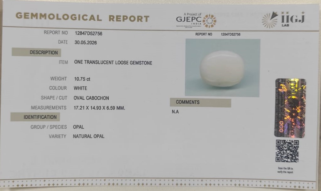 OPAL 10.75 Ct. OPAL 10.75 Ct.