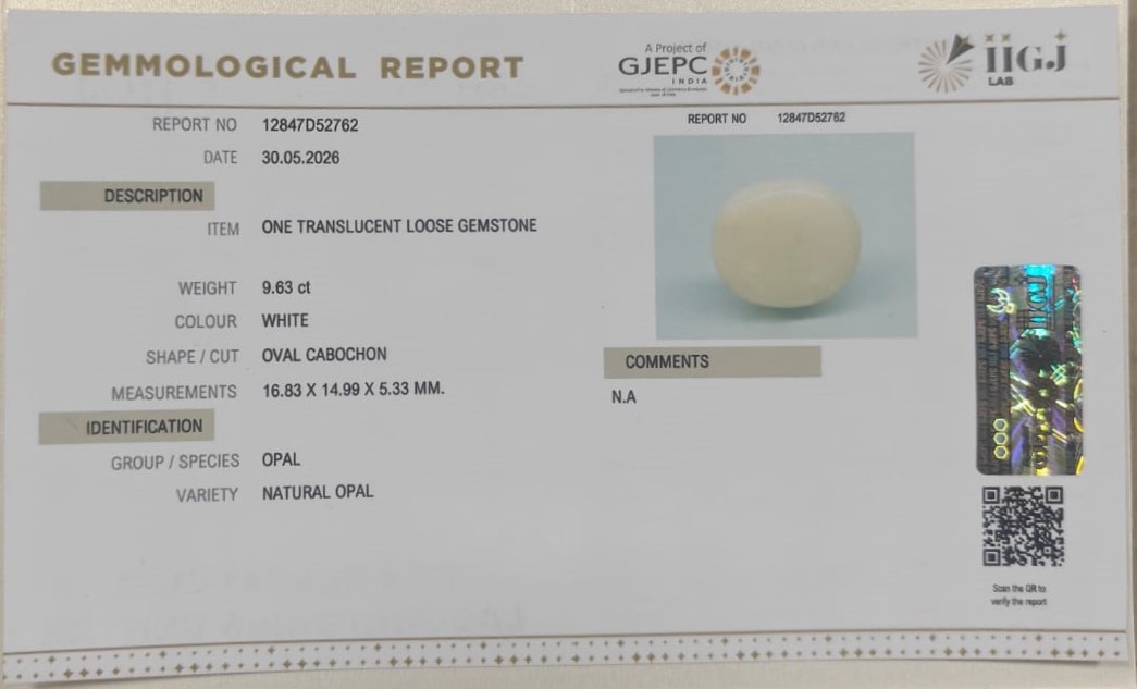 OPAL 9.63 Ct. OPAL 9.63 Ct.