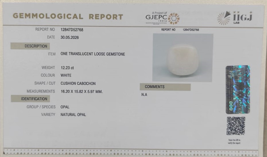 OPAL 12.23 Ct. OPAL 12.23 Ct.