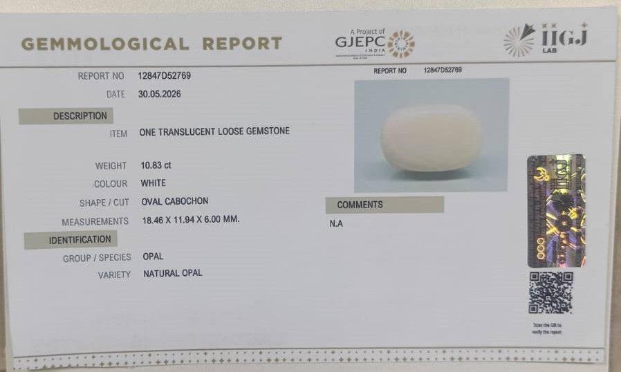OPAL 10.83 Ct. OPAL 10.83 Ct.