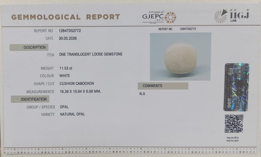 OPAL 11.53 Ct. OPAL 11.53 Ct.
