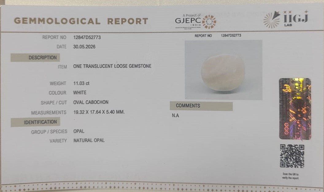 OPAL 11.03 Ct.