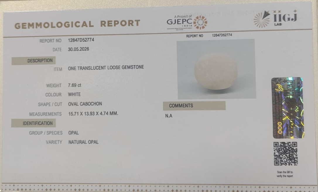 OPAL 7.69 Ct. OPAL 7.69 Ct.