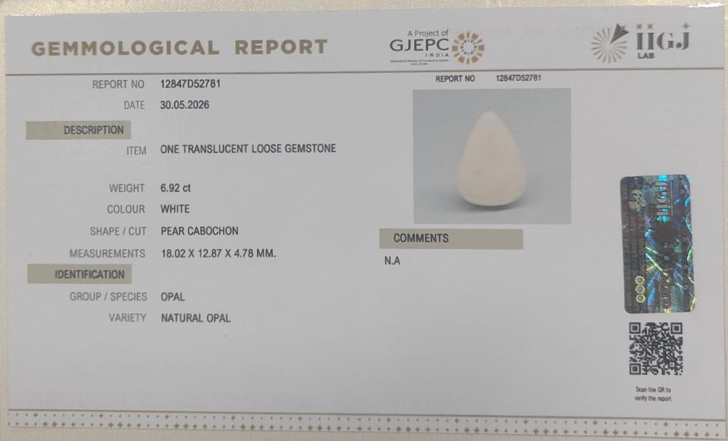 OPAL 6.92 Ct. OPAL 6.92 Ct.