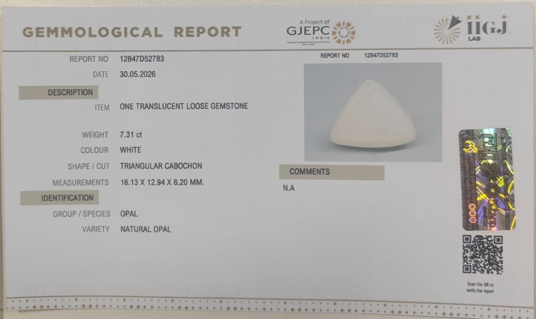 OPAL 7.31 Ct.