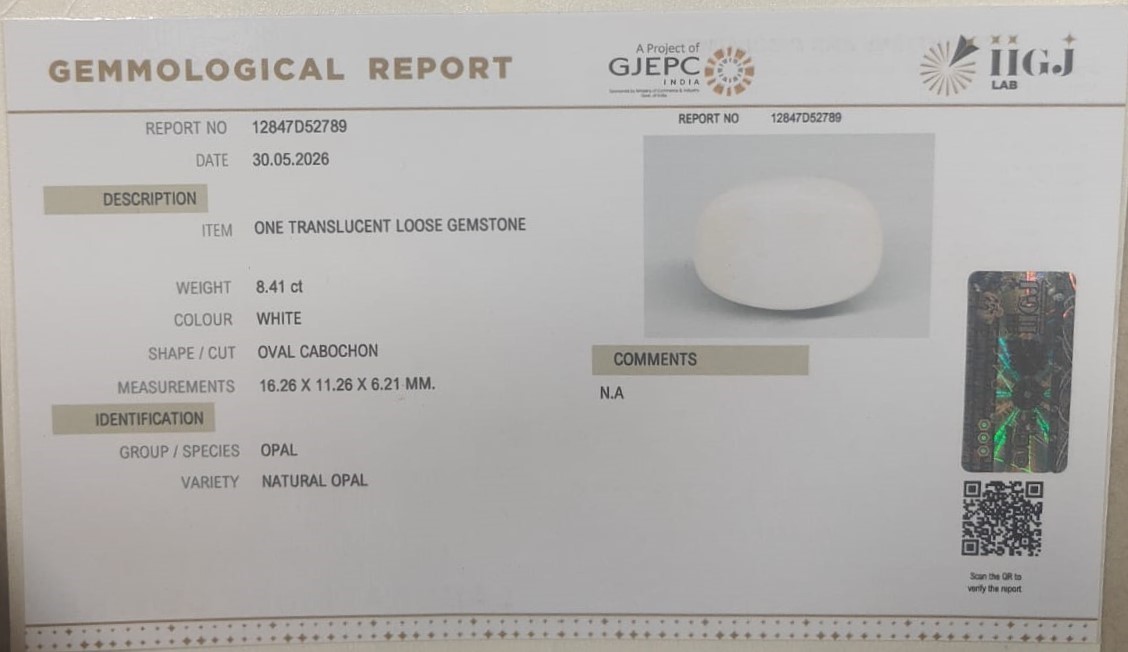 OPAL 8.41 Ct.