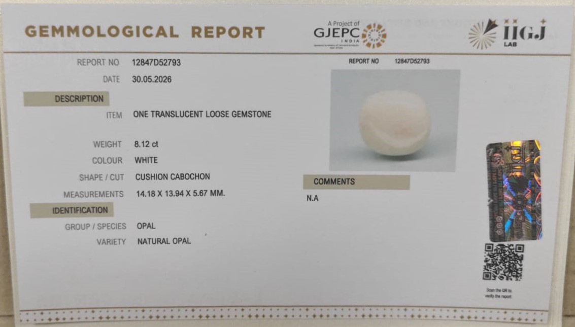OPAL 8.12 Ct. OPAL 8.12 Ct.