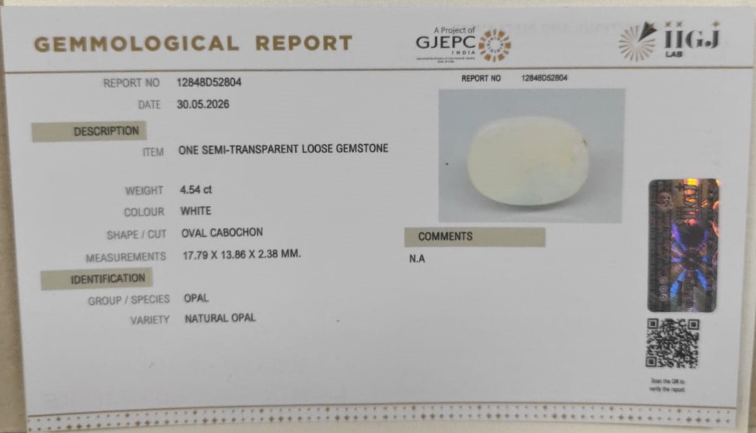 OPAL 4.54 Ct.