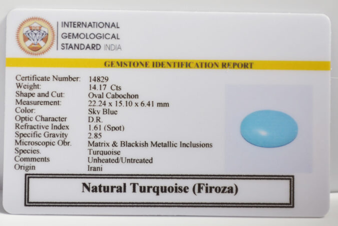 TURQUOISE 14.17 Ct.
