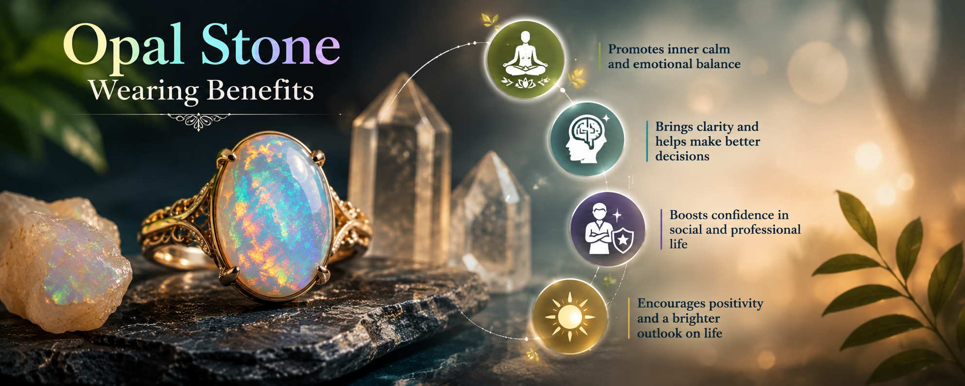 Opal Stone Wearing Benefits