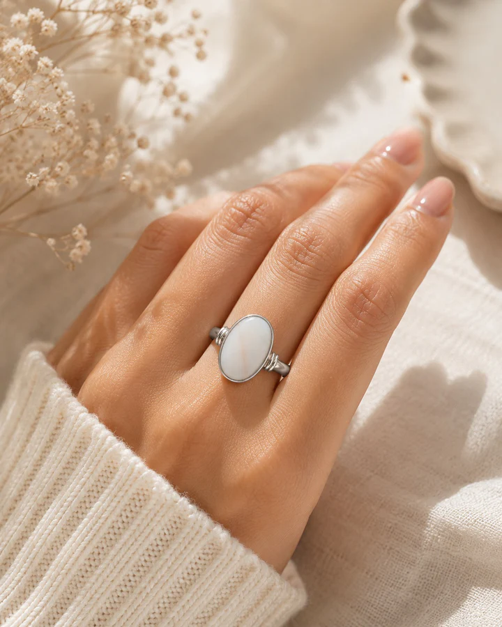 Opal Ring Rs. 2090/- (Opal 5+Ratti) Opal Ring Rs. 2090/- (Opal 5+Ratti)