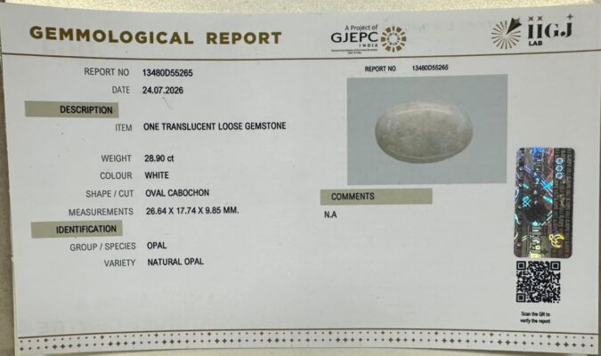 OPAL 28.9 Ct. OPAL 28.9 Ct.