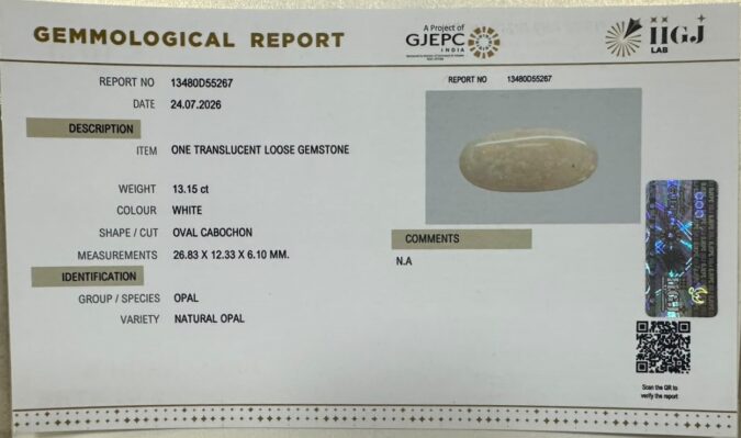 OPAL 13.15 Ct. OPAL 13.15 Ct.