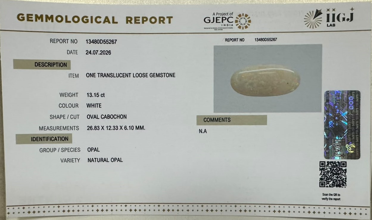 OPAL 13.15 Ct. OPAL 13.15 Ct.