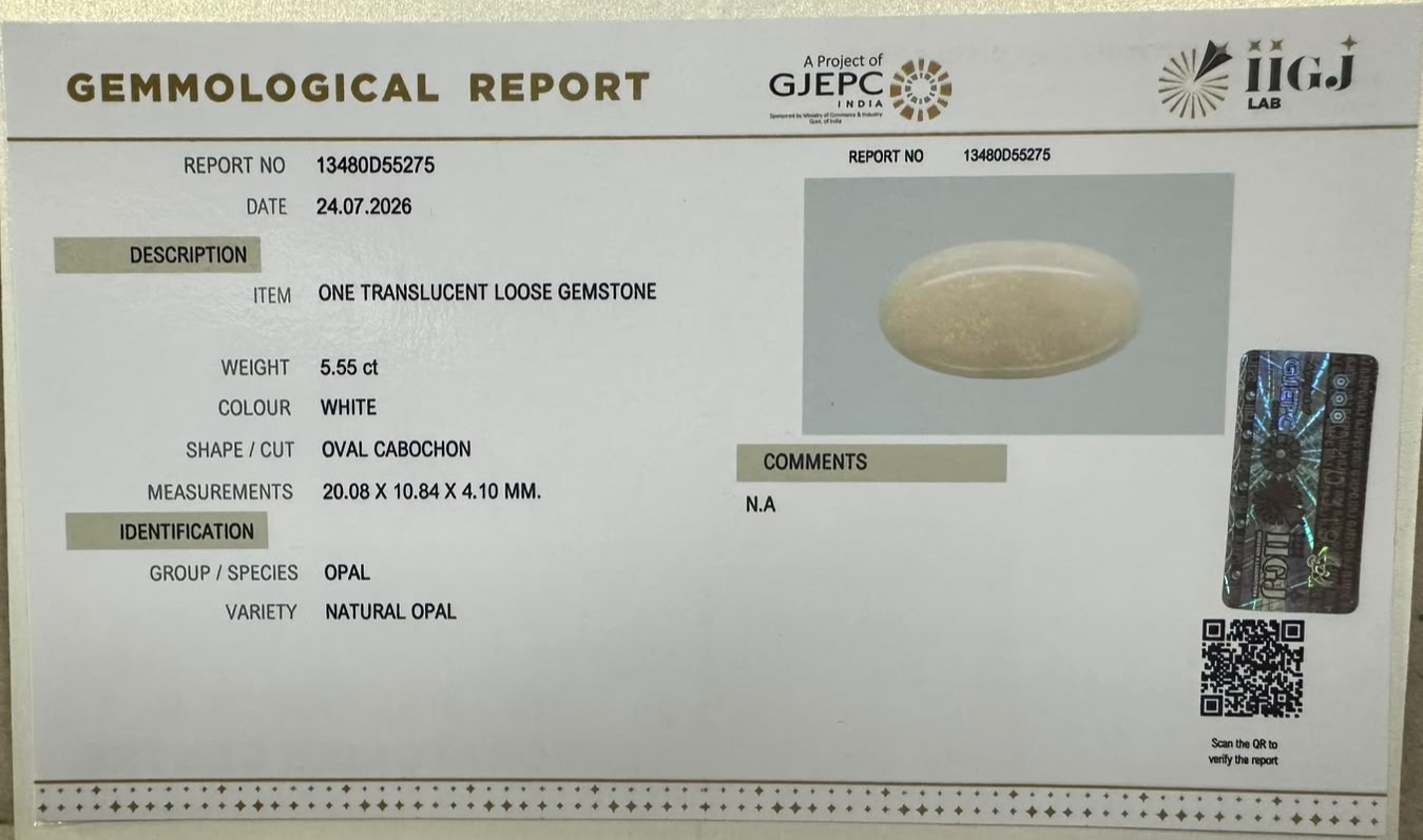 OPAL 5.55 Ct. OPAL 5.55 Ct.