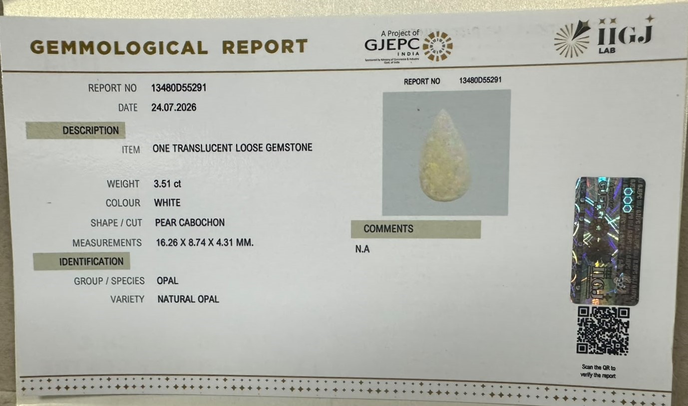OPAL 3.51 Ct.