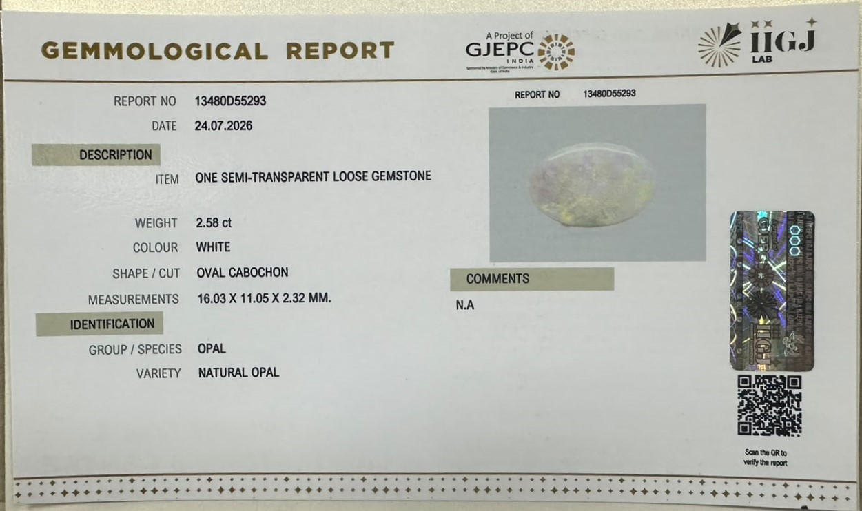 OPAL 2.58 Ct.