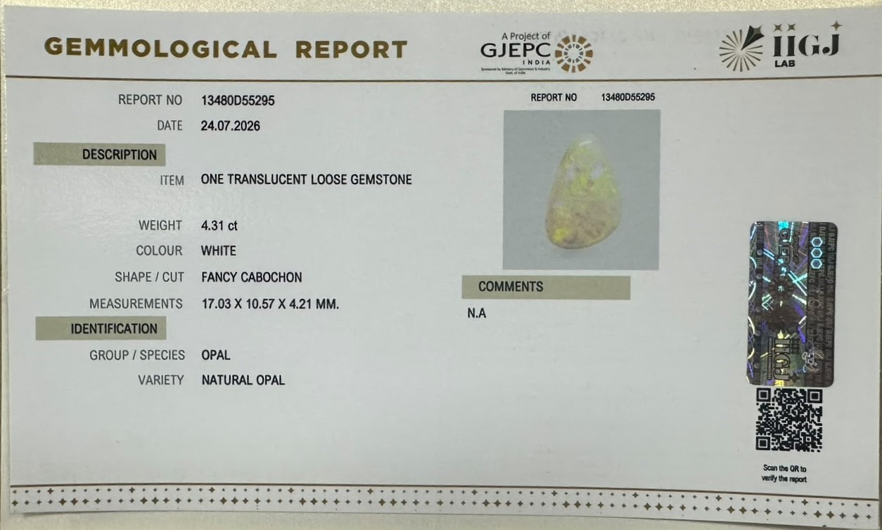 OPAL 4.31 Ct.