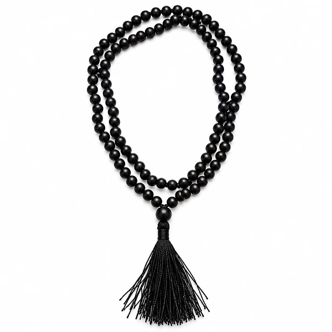 Karungali Jaap mala 6mm with knot