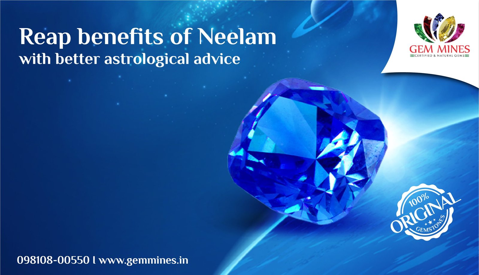 Reap Benefits of Neelam with Better Astrological Advice